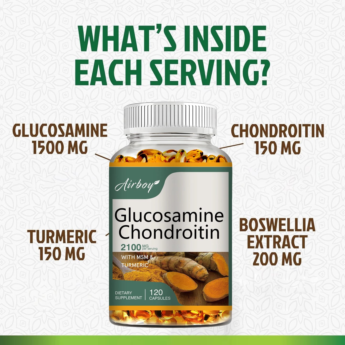 Airboy Glucosamine Chondroitin.