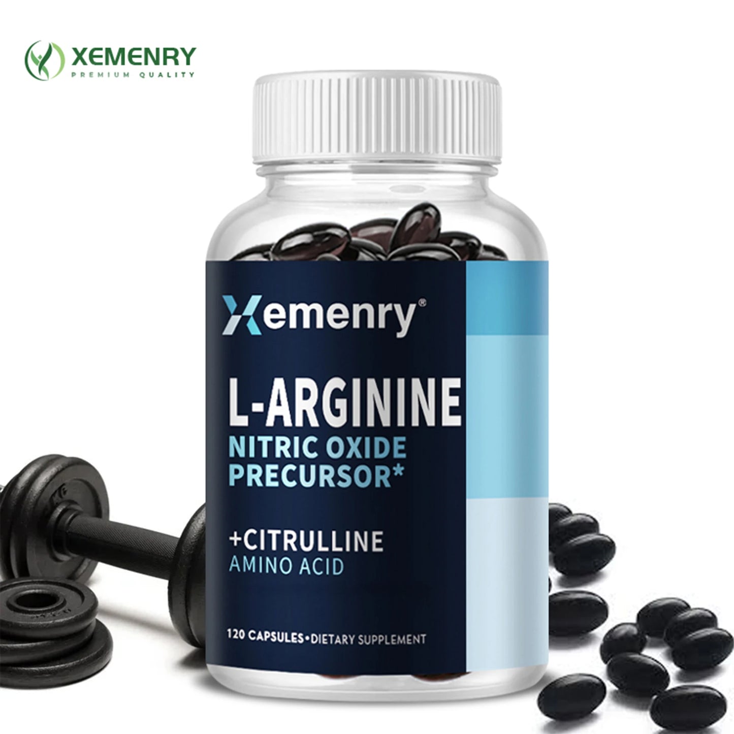 Xemenry L-Arginine - Nitric Oxide Supplements.