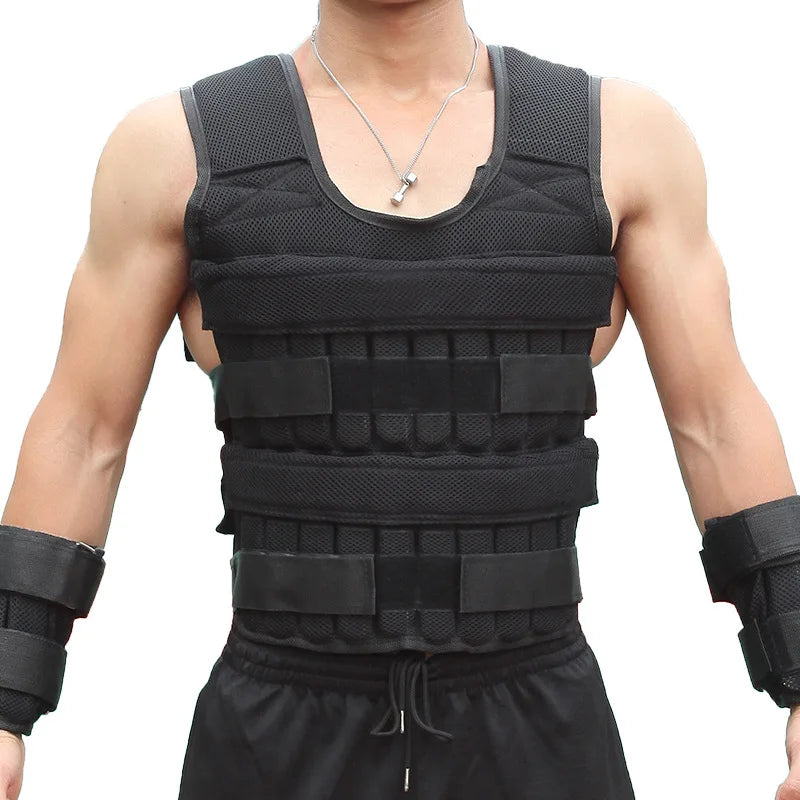 Strong-Toyers Adjustable Workout Weighted Vest.