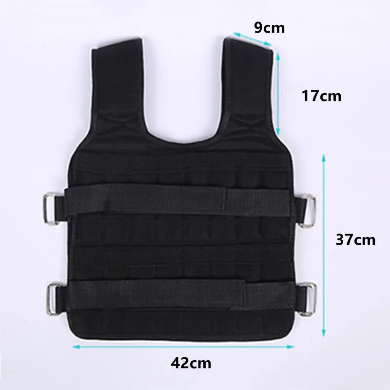 Strong-Toyers Adjustable Workout Weighted Vest.