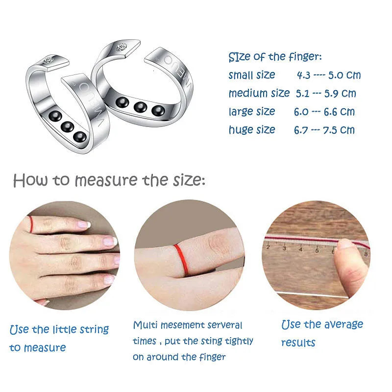 Anti snore ring Magnetic Therapy.
