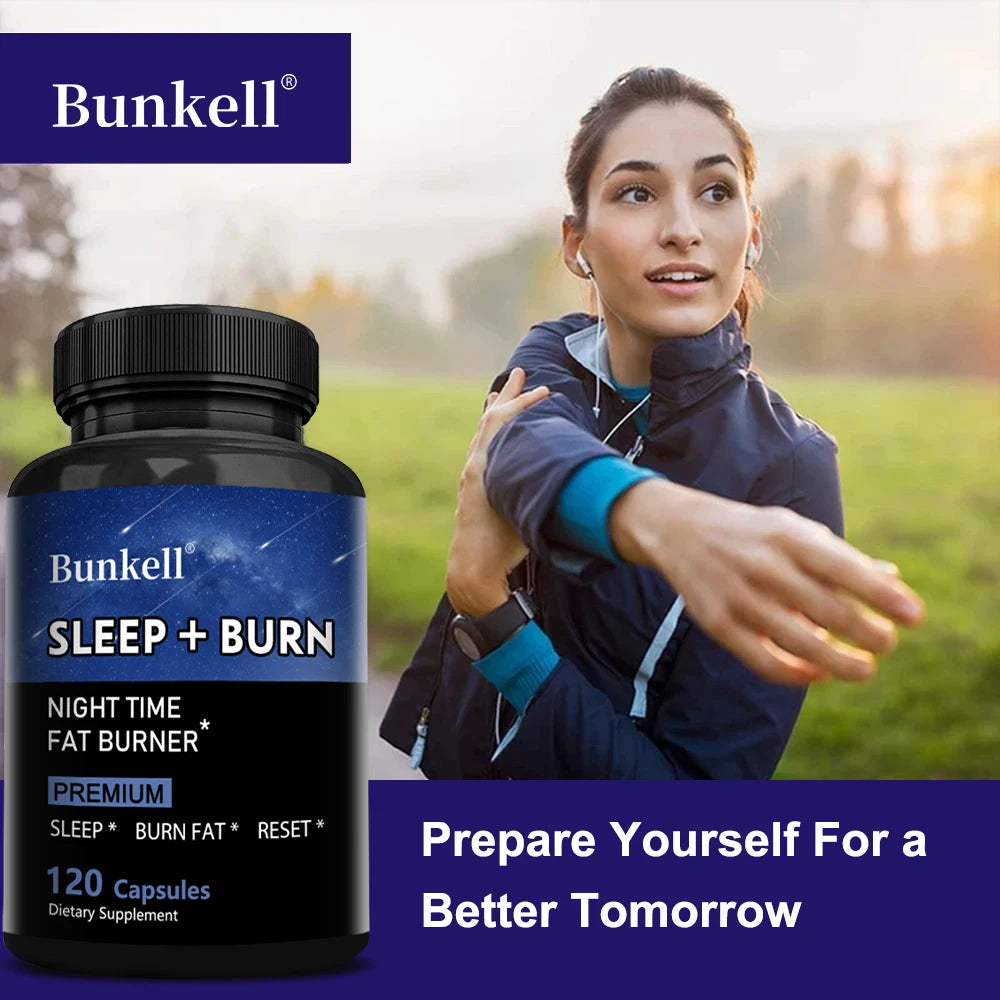 Bunkell Night Fat Burner and Sleep Supplement.