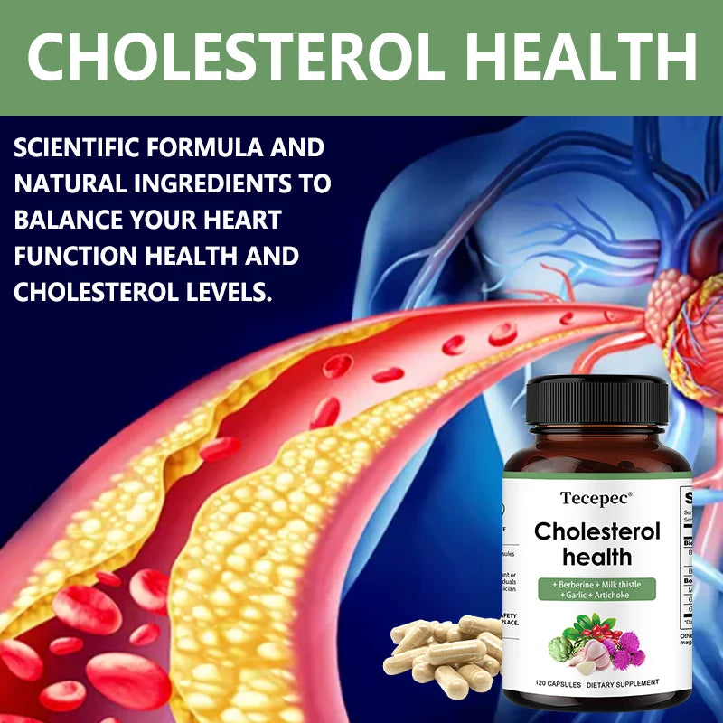 Bunkell Cholesterol Support Supplement.