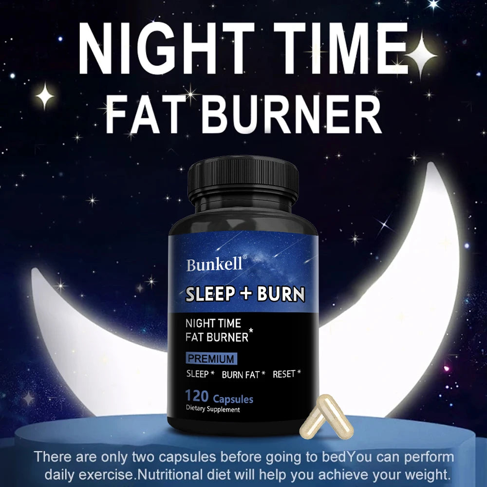 Bunkell Night Fat Burner and Sleep Supplement.