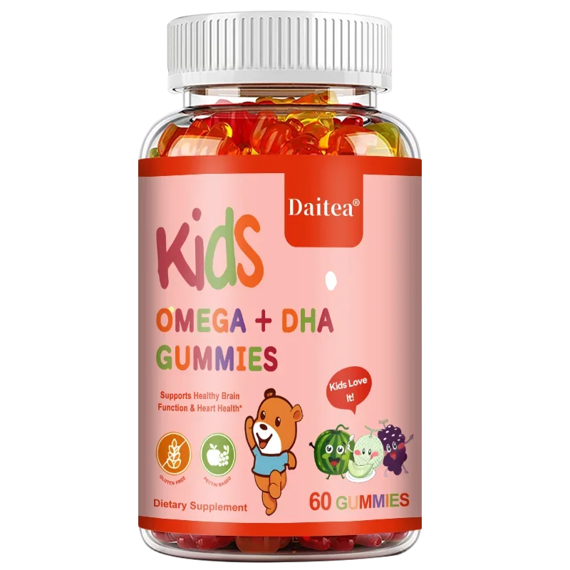 Bcuelov Children's OMEGA+DHA Gummies.