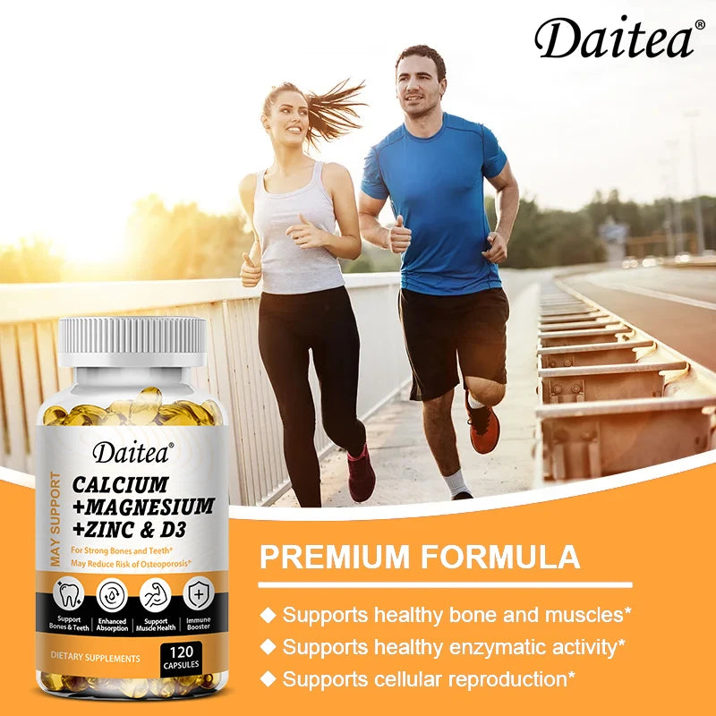 Bcuelov Calcium, Magnesium, Zinc + Vitamin D3.