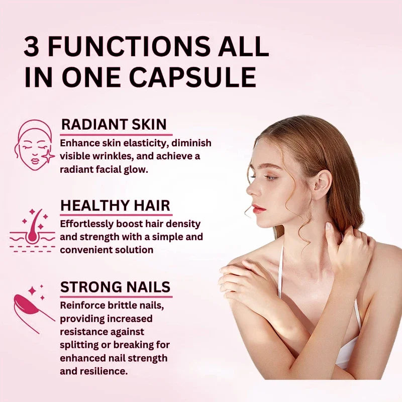 Bcuelov Collagen + Vitamin C plus Biotin.