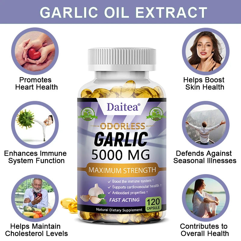 Bcuelov Garlic Extract Capsules.