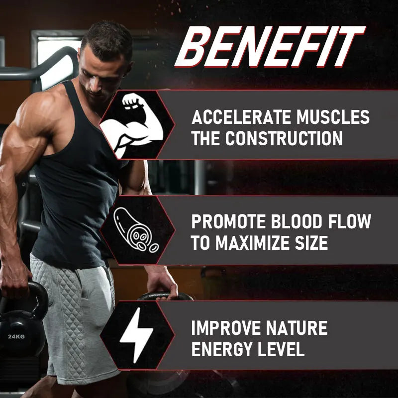 Fearathe Men's Energy Supplement.