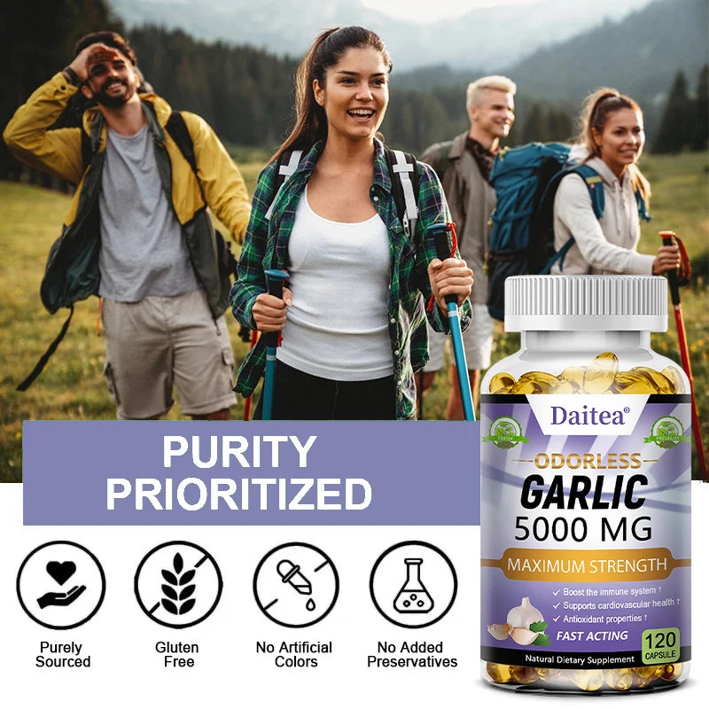 Bcuelov Garlic Extract Capsules.