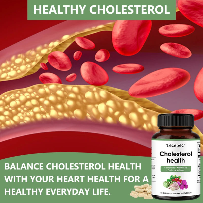 Bunkell Cholesterol Support Supplement.