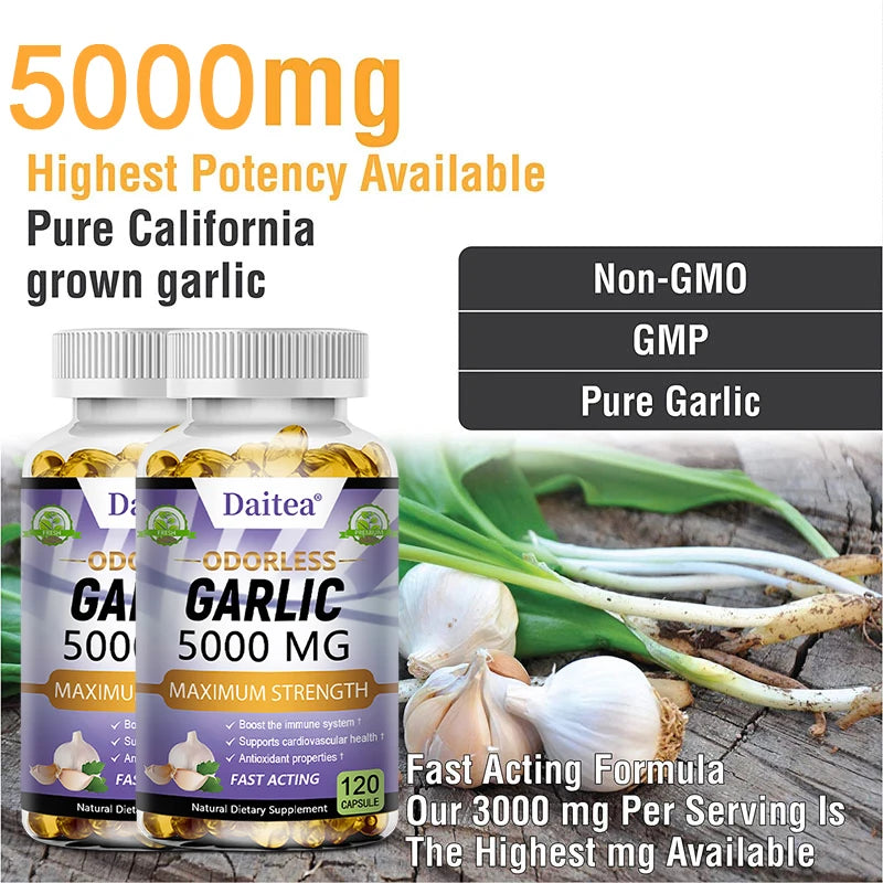 Bcuelov Garlic Extract Capsules.