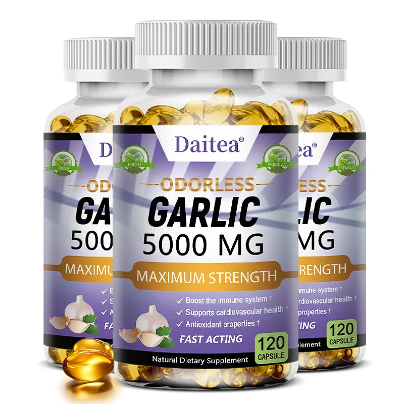 Bcuelov Garlic Extract Capsules.