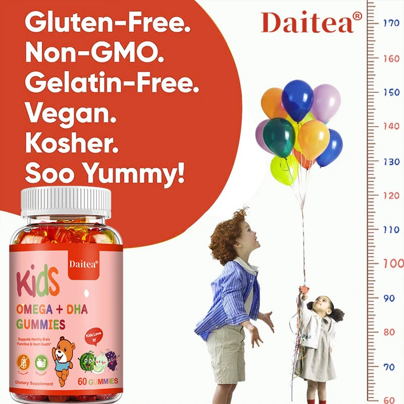 Bcuelov Children's OMEGA+DHA Gummies.