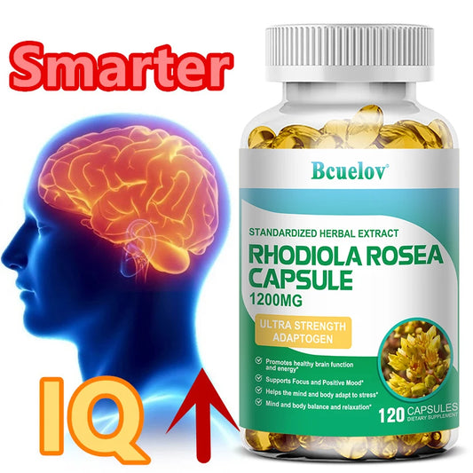 Bcuelov Rhodiola Rosea Extract Capsules.