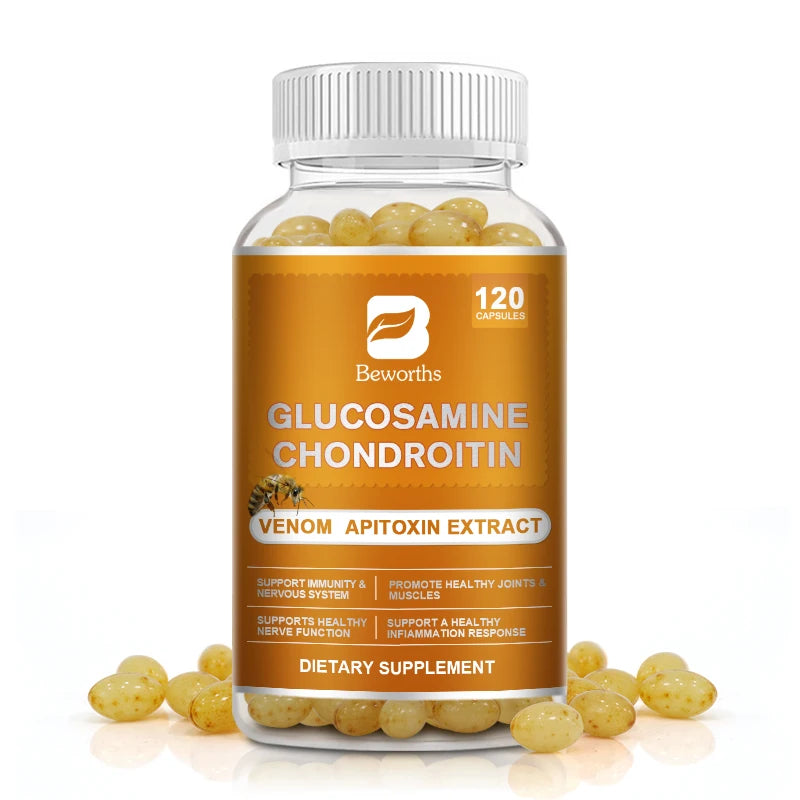 BEWORTHS Glucosamine Chondroitin Bee Venom Extract Capsules.