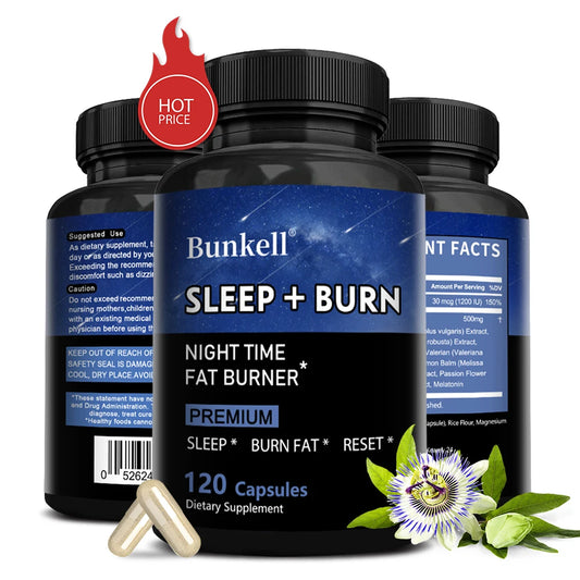 Bunkell Night Fat Burner and Sleep Supplement.