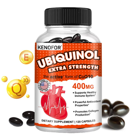 Kenofor Coenzyme Q10 400 mg Softgel Antioxidant.