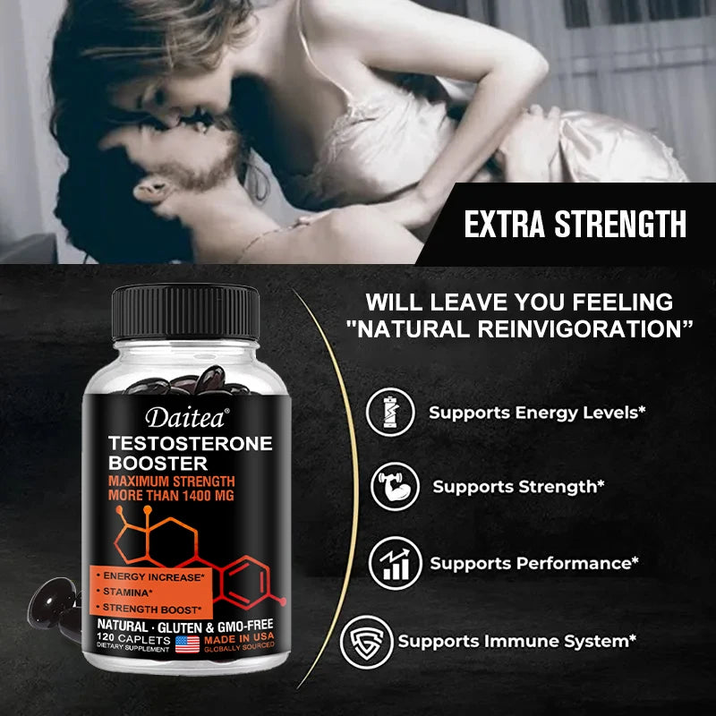 Fearathe Men's Energy Supplement.