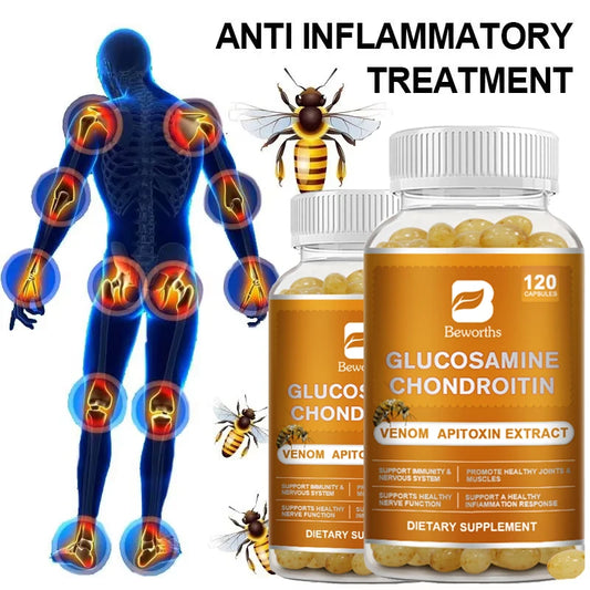 BEWORTHS Glucosamine Chondroitin Bee Venom Extract Capsules.